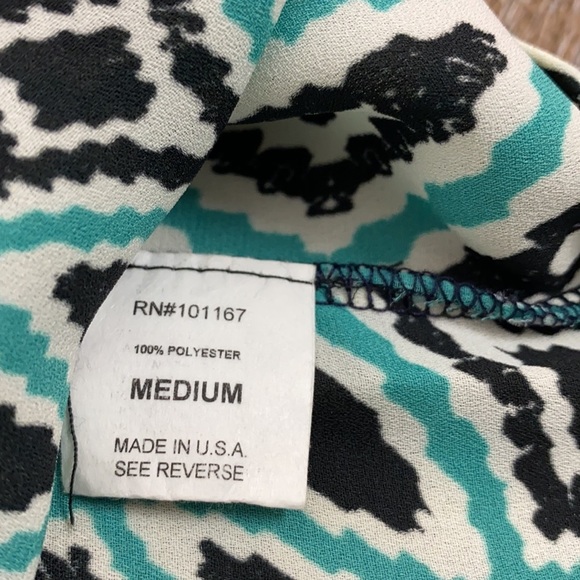 Cha Cha Vente M Blouse Top - Picture 6 of 10